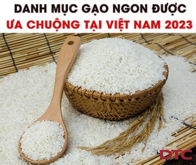 Danh mục gạo ngon được ưa chuộng tại Việt Nam